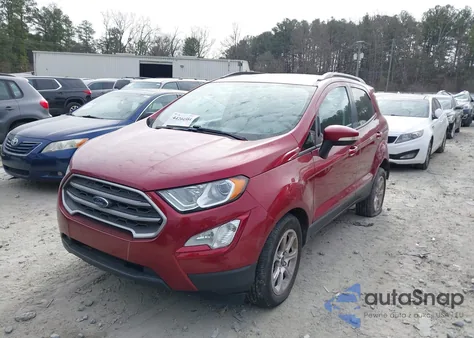 2020 Ford Ecosport Se из США, поврежденный, VIN MAJ3S2GE6LC312367
